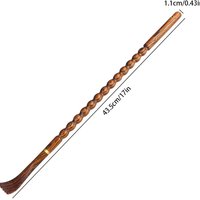 Fancy Bocote Wood Back Scratcher - Relaxation Tool, Rustic Wooden Back Scratch, Self Care Gift Idea