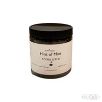 Mint Coffee Scrub - Natural Exfoliating Scrub, Organic Body Polish, Coffee Infused