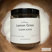 Lemon Grass Sugar Scrub - Exfoliating Organic Body Scrub