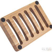 Bamboo Wood Soap Dish - Soap Saver, Eco-Friendly, Soap Dishes, Wooden Soap Dish