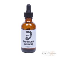 Beard Oil for Men - 2 oz. Bottle, Unscented Blend, Grooming Essential, Gift for Him