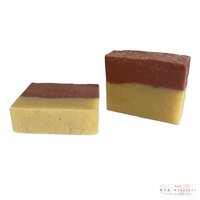 Orange Cranberry Soap Bar -  Natural Handmade Organic Soap, Cold Process Bar, Autumn Soap, Homemade Soap