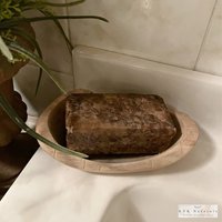 Raw African Black Soap - Natural Handmade Soap, Cleansing Bar