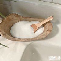 Bath Salt Spoon - Wooden Spoon, Salt Spoon, Small Wooden Spoons