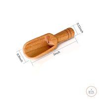Bath Salt Scoop - Wooden Spoon, Salt Spoon, Small Wooden Scoops