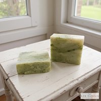 Eucalyptus Lavender Fir Needle Soap Bar - Natural Handmade Organic Soap, Cold Process Bar, Homemade Soap