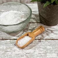 Bath Salt Scoop - Wooden Spoon, Salt Spoon, Small Wooden Scoops