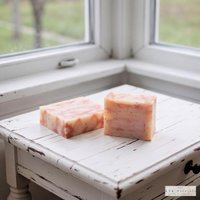Summer Strawberry Soap Bar - Natural Handmade Organic Soap, Cold Process Bar