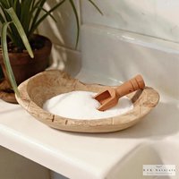 Bath Salt Scoop - Wooden Spoon, Salt Spoon, Small Wooden Scoops
