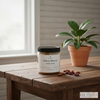 Cherry Almond Sugar Scrub - Exfoliating Organic Body Scrub
