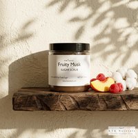Fruity Musk Scrub - Exfoliating Organic Body Scrub