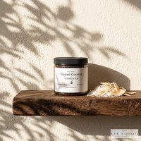 Toasted Coconut Coffee Scrub: Natural Exfoliating Body Polish