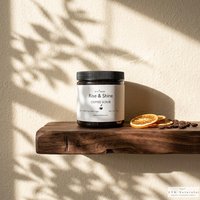 Orange Coffee Scrub: Natural Exfoliating Body Polish (9 oz)