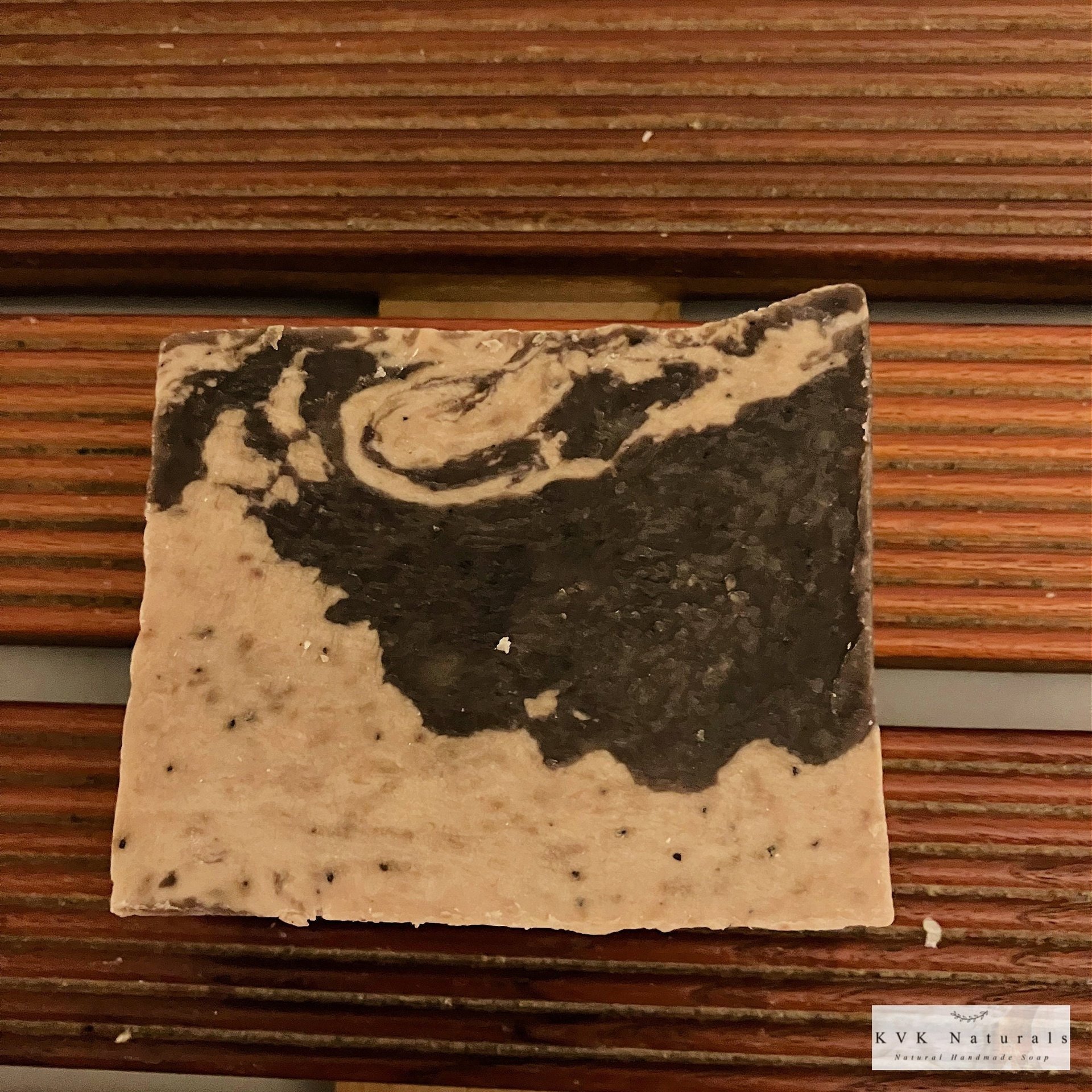 Coffee and Cream Soap Bar - Natural Handmade Organic Soap, Cold Process Bar, Homemade Soap