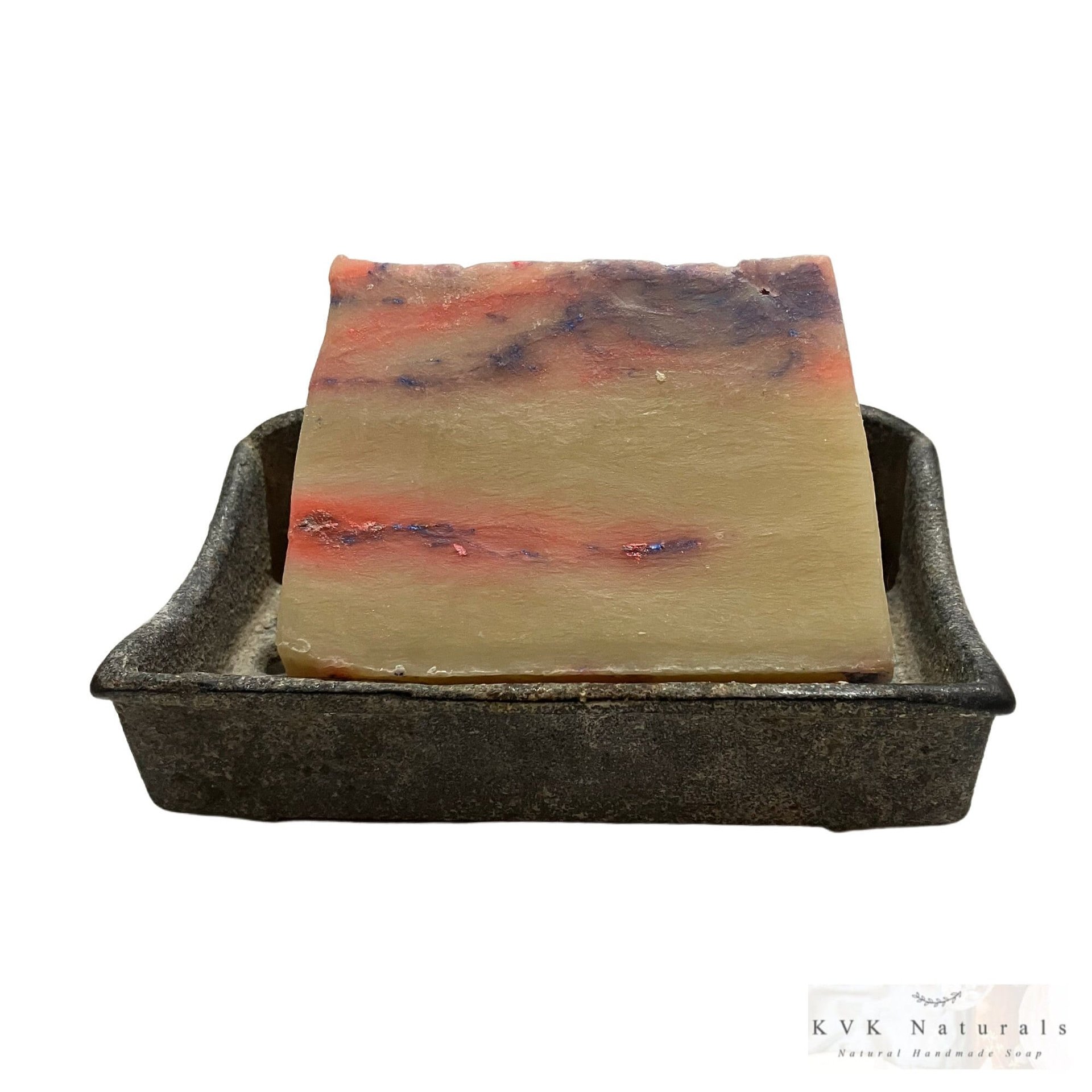 Lemon Green Tea Soap Bar - Natural Handmade Organic Soap, Cold Process Bar, Homemade Soap