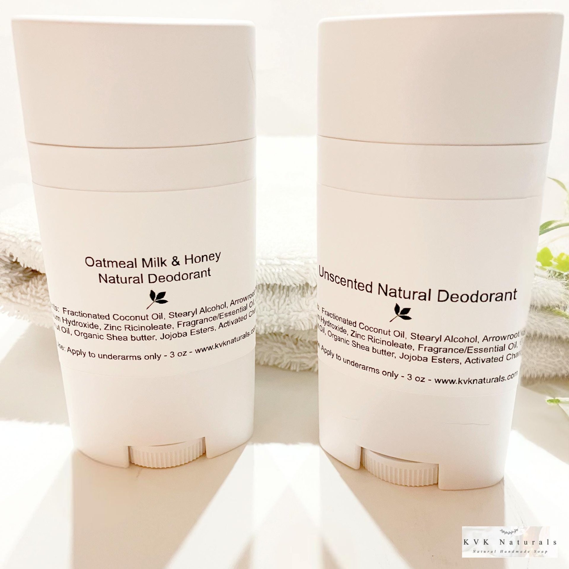 All Natural Deodorant - Talc-Free Deodorant for a Refreshing Feel