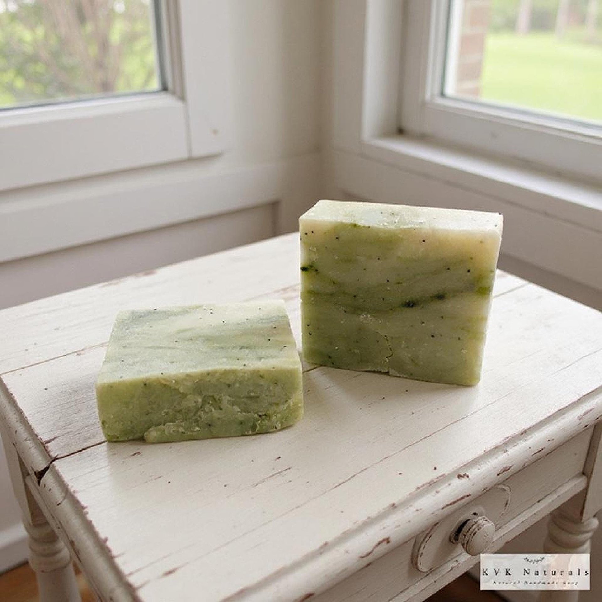 Eucalyptus Lavender Fir Needle Soap Bar - Natural Handmade Organic Soap, Cold Process Bar, Homemade Soap