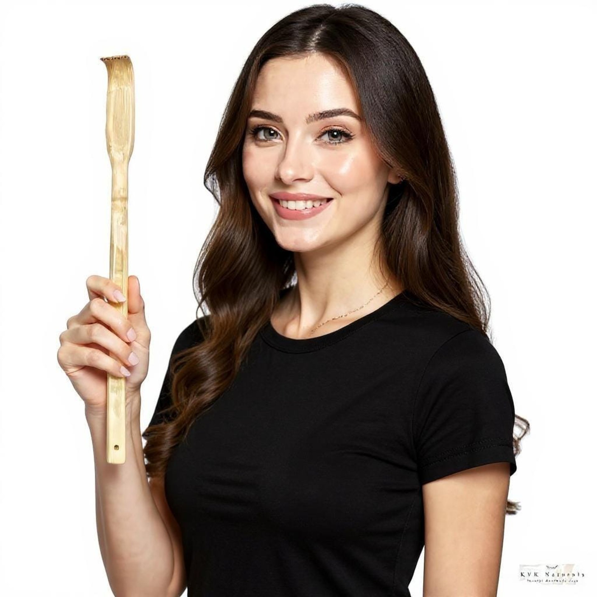 Traditional Bamboo Wood Back Scratcher - Relaxation Tool, Rustic Wooden Back Scratch, Self Care Gift Idea