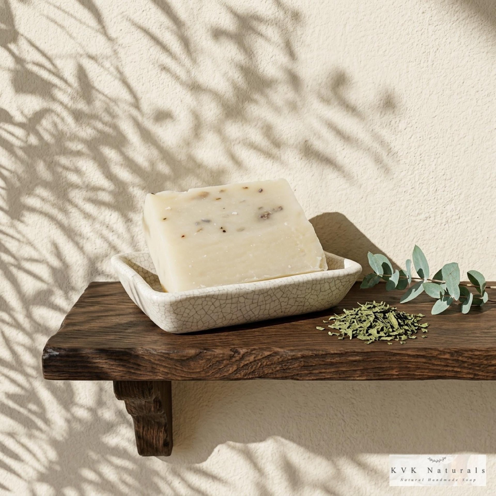 Eucalyptus Hemp Tea Tree Soap Bar: Natural Handmade Cold Process Soap