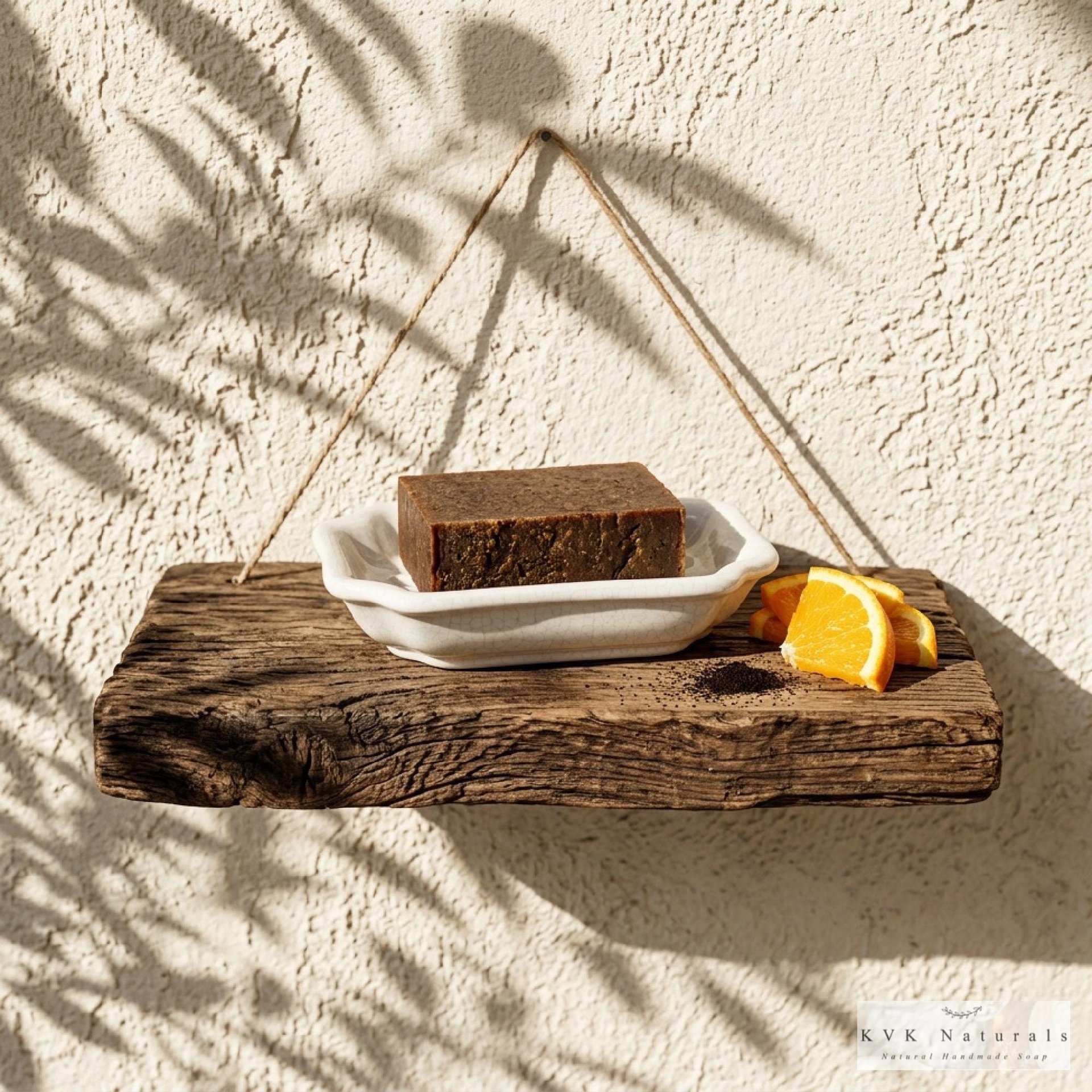 Orange Vanilla Soap Bar: Natural Handmade Cold Process Soap