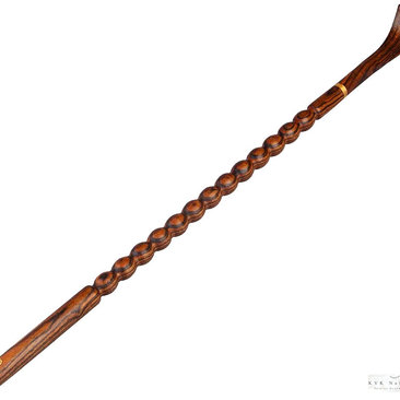 Fancy Bocote Wood Back Scratcher - Relaxation Tool, Rustic Wooden Back Scratch, Self Care Gift Idea