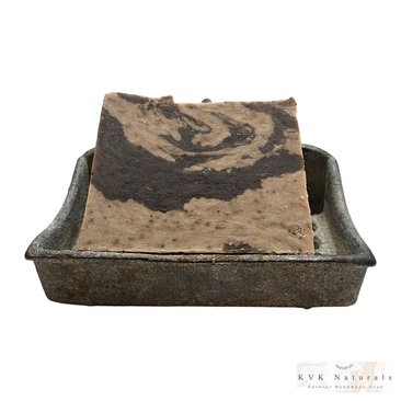Coffee and Cream Soap Bar - Natural Handmade Organic Soap, Cold Process Bar, Homemade Soap