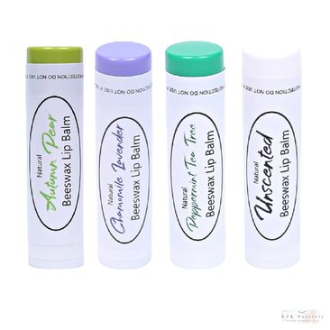 All Natural Lip Balms - Lips, Lip Moisturizer, Natural Lip Care, Gift for Men and Women