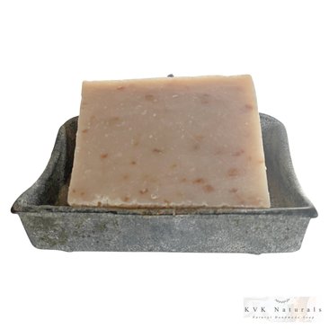Unscented Oatmeal Goat Milk Soap Bar - Natural Handmade Organic Soap, Cold Process Bar, Homemade Soap