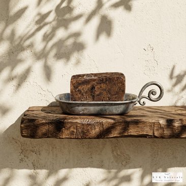 Raw African Black Soap - Natural Handmade Soap, Cleansing Bar