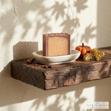 Pumpkin Beer Soap Bar: Natural Handmade Autumn Spice Soap