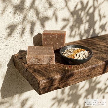 Oatmeal Milk Honey Goat Milk Soap: Natural Handmade Bar