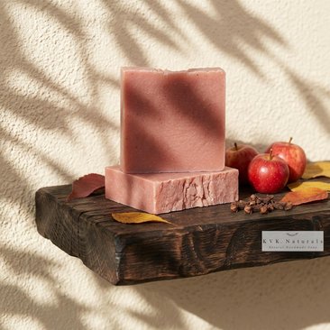 Fall Apple Soap Bar: Natural Handmade Autumn Soap